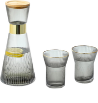 Khen | Gold Rimmed Bedside Carafe Set