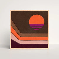 Backseat Window | Retro Future | 8x8in Giclée