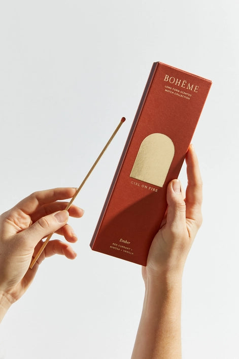 Boheme Fragrance | Girl on Fire Scented Matches