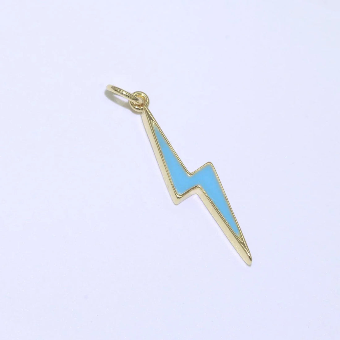 1967 Supply | Enamel Lightning Bolt Charm Necklace