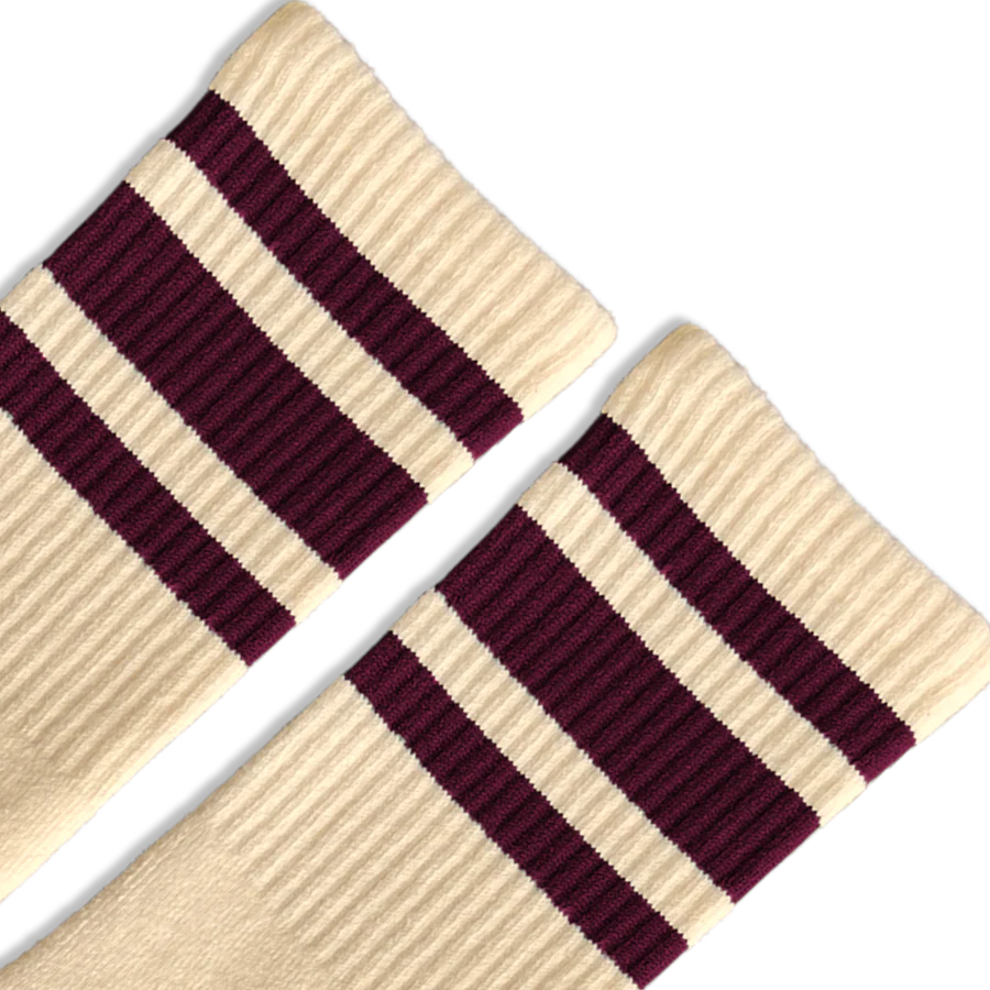 Socco | Maroon Stripes
