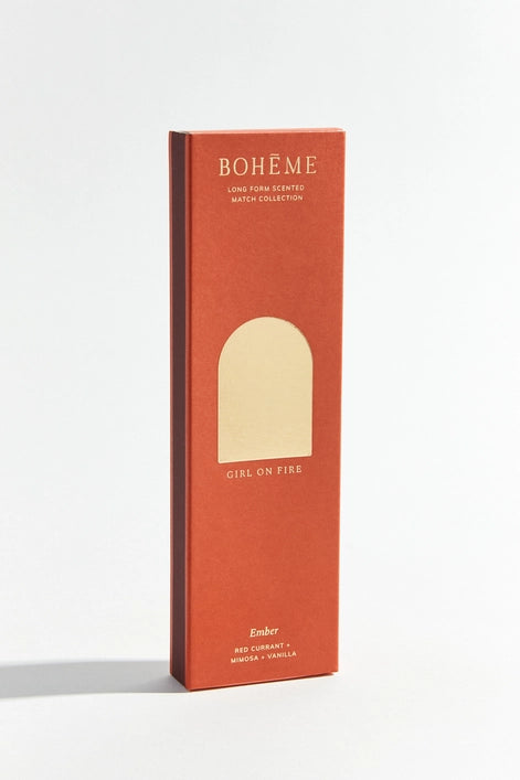 Boheme Fragrance | Girl on Fire Scented Matches