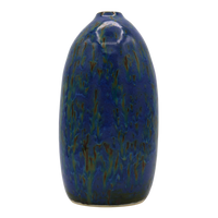 JM | Azure Moss Ovioid Vase